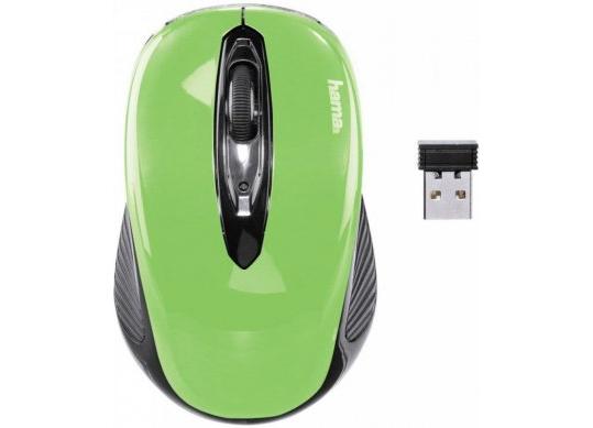 Mouse Hama AM-7300 2.4GHz, Wireless, Apple Green 86567