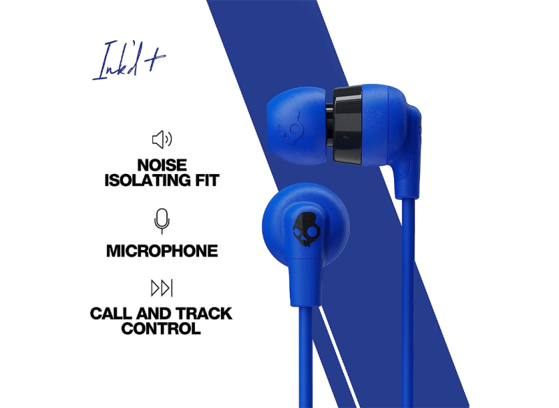 Headphones Skullcandy S2imy M686 In Ear Wmic Cobalt Blue S2imy M686 1279