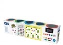 Plastilina Milan 5 culori x 142g Neon 913505N