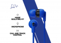 Casti Skullcandy S2IMY-M686 IN-EAR W/MIC COBALT BLUE S2IMY-M686