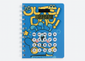 Carnet 80foi cu spira ML2-1 coperta Calculator 18x12cm 944595