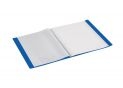 Mapa plastic Economix 30file (albastra) E30603-02