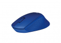 Mouse Wireless Logitech M330 Silent Plus, Optical Mouse for Notebooks, nano receiver, Blue LO 910-004910