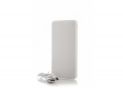 Power Bank Optima 4110, 8000 mAh, 2 * ieșire USB, 5V 2.1A, alb O74110