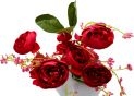 Flori decorative (buchet bujori) 75cm (6 culori) FY-642