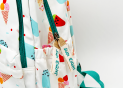 Ghiozdan casual White Icecream 8257I