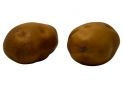 Leguma cartof decorativ maro 10x7x6cm 8261BL