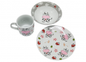 Ceramica set vesela p/u copii 3pcs Mu-mu 27511