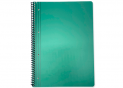 Caiet A4 80foi mate, spira(cop.metalic) PR035698-80