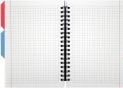 Carnet B6 100foi (4/1) spira laterala Triangle O20358-10