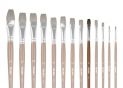 Pensula plata Nr8 (121) (70%cal+30%sintetic) 0412108