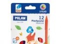 Creioane cerate Milan 12cul Plastipastel 022T12