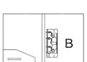 Mapa plastic Clip B Economix (rosu) E31202-03