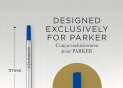 Parker mina Roller F 0.5 (albastra) S0168700