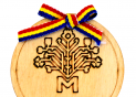Suvenir magnet cerc Moldova,mica 6cm (mdf) MHMIC