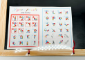 Tabla Whiteboard+creta 33*22cm(ML12-1) (alfabet si cifre) 828036