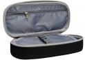 Penar 1 fermoar oval cu clapa Maxi, 20x9x5cm,negru MX85548