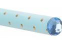 Creion simplu Maxi HB Crystal Albastru Pastel MX14916