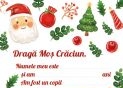 Felicitare Scrisoare pentru Mos Craciun F010