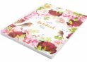 Carnet A5 80foi spira laterala Red Flowers E21952-03