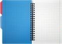Carnet B6 100foi (4/1) spira laterala Triangle O20358-10