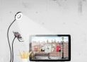 Tripod Yikoo PR-38075 Blogger Kit 2in1 12w LED 5V Smartphone PR-38075