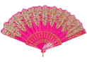 Evantai din plastic diverse desene/mix(auriu) AP006639