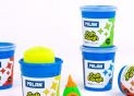 Plastilina Milan 5 culori x 142g Neon 913505N