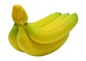 Fruct banane 5 buc decorative 17x8.5cm 6688-5BF