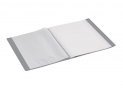 Mapa plastic Economix 30file (gri) E30603-10
