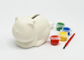 Figurina din ghips+6 culori, Pusculita Motan ML46-3
