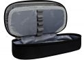 Penar 1 fermoar oval cu clapa Maxi, 20x9x5cm,negru MX85552