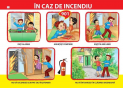 Plansa.In caz de incediu+Fii prudent 70x100cm EP14