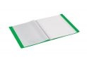Mapa plastic Economix 40file (verde) E30604-04
