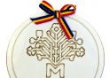 Suvenir magnet cerc Moldova, 8.5cm (mdf) MHMC
