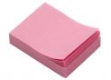 Notite autoadezive Economix 38x50mm/100foi Roz E20930-09