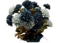 Flori decorative (buchet crizanteme) 30cm (6 culori) FY-715