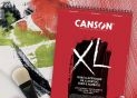 Sketchbook A4 Canxl ulei-Acril 30 foi 290 gr cu spira C400110401