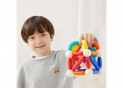 Jucarie multicolora magnetica 100b MD1166