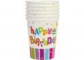 Pahar din hirtie MAXI Happy Birthday 6 buc 270gr MX440100