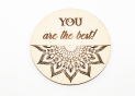 Suvenir magnet mandala 9cm SMM9
