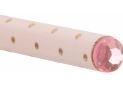 Creion simplu Maxi HB Crystal Roz Pastel MX14912