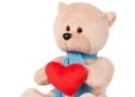 Jucarie moale Ursul cu inima h-20cm ST6088
