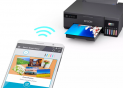 Imprimanta cu CISS Epson Eco Tank L8050 / A4 / Wi-Fi / CD/DVD print / Black L8050