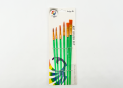 Pensule set 6 buc miner plastic (2 plate+4 rotunde)ML1-8 760444