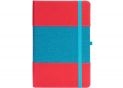 Agenda nedatata A5 128 foi cu elastic COMBI-9(cop.tare,piele) linii O20125-09