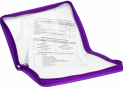 Mapa cu fermoar Maxi A4 (plastic/color) MX32073