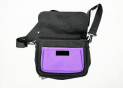 Geanta de umar 25*16*6 black/purple KB1354EBP