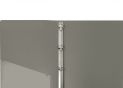 Mapa plastic cu 4 inele Economix (Gri) E30702-10