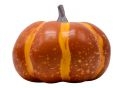 Leguma dovlecel decorativ oranj cu dungi 14x10cm 8414PL